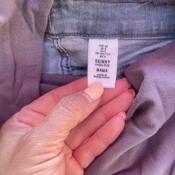 Lot of 4 Maternity items Pants Jeans Shorts Super Cute H&M C of H Old Navy Sz 4 - Picture 16 of 16